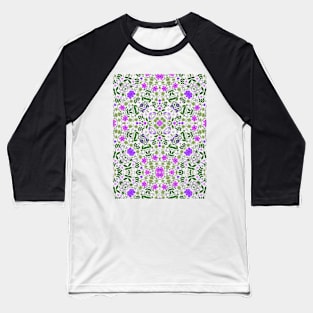 Vector floral patterns that remind you of nature Baseball T-Shirt